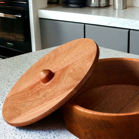 Solid Wood Roti Box for Kitchen Accessories