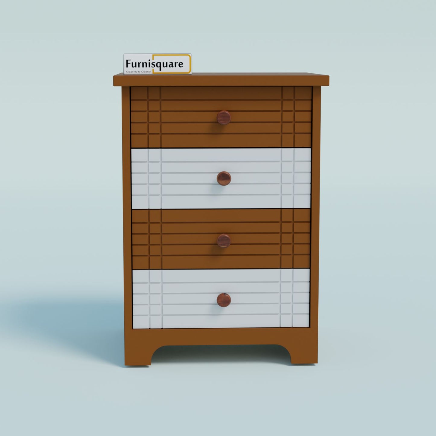 Bed Side Table Made of MDF for Bedroom