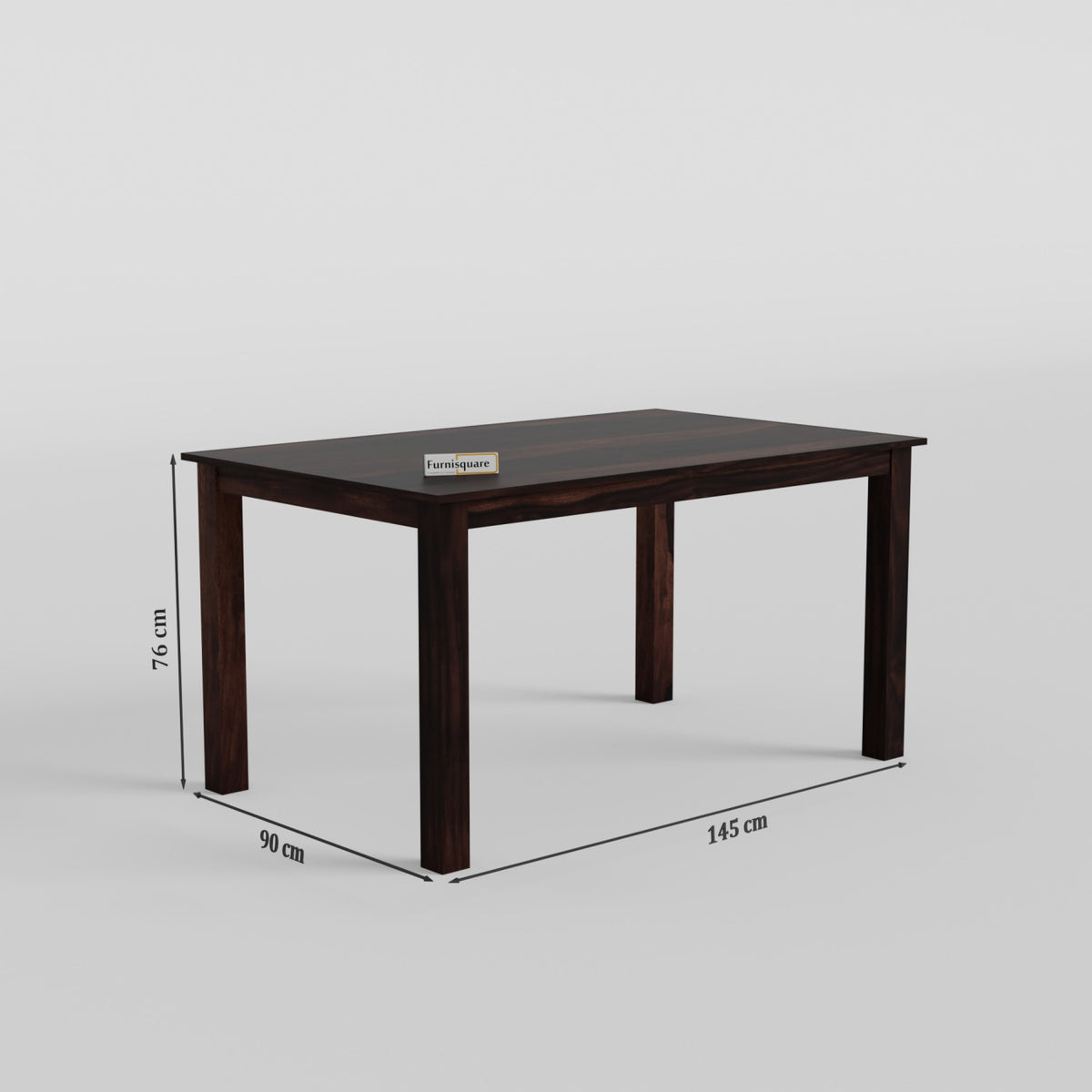 Solid Wood Dining Table 6 Seater with Chair for Dining Room