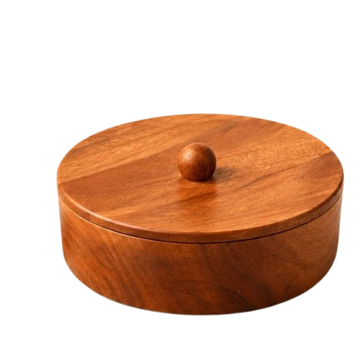 Solid Wood Roti Box for Kitchen Accessories