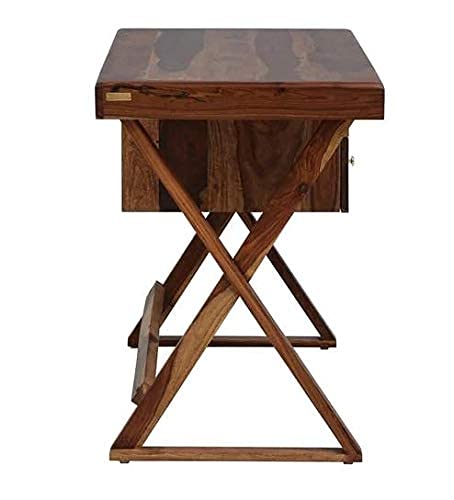 Sheesham Wood Study Table with Drawer Storage for Study Room
