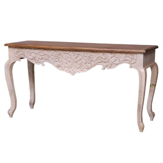 Solid Wood Console Table for Living Room
