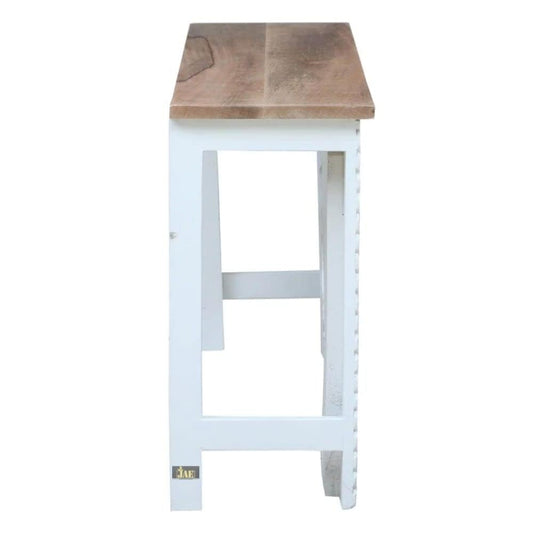 Solid Wood Antique Console Table for Living Room, Drawing Room & Office