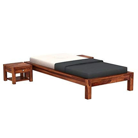 Sheesham Wood Single Bed without Storage
