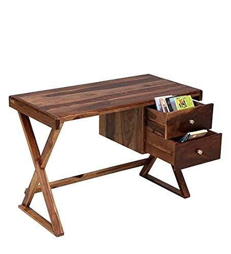 Sheesham Wood Study Table with Drawer Storage for Study Room