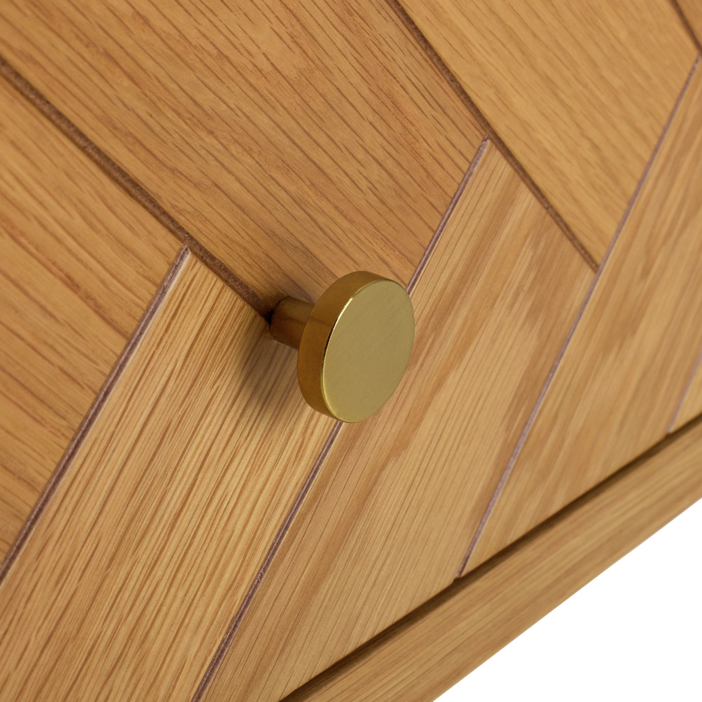 Wooden TV Cabinet for Living Room in Rustic Finish