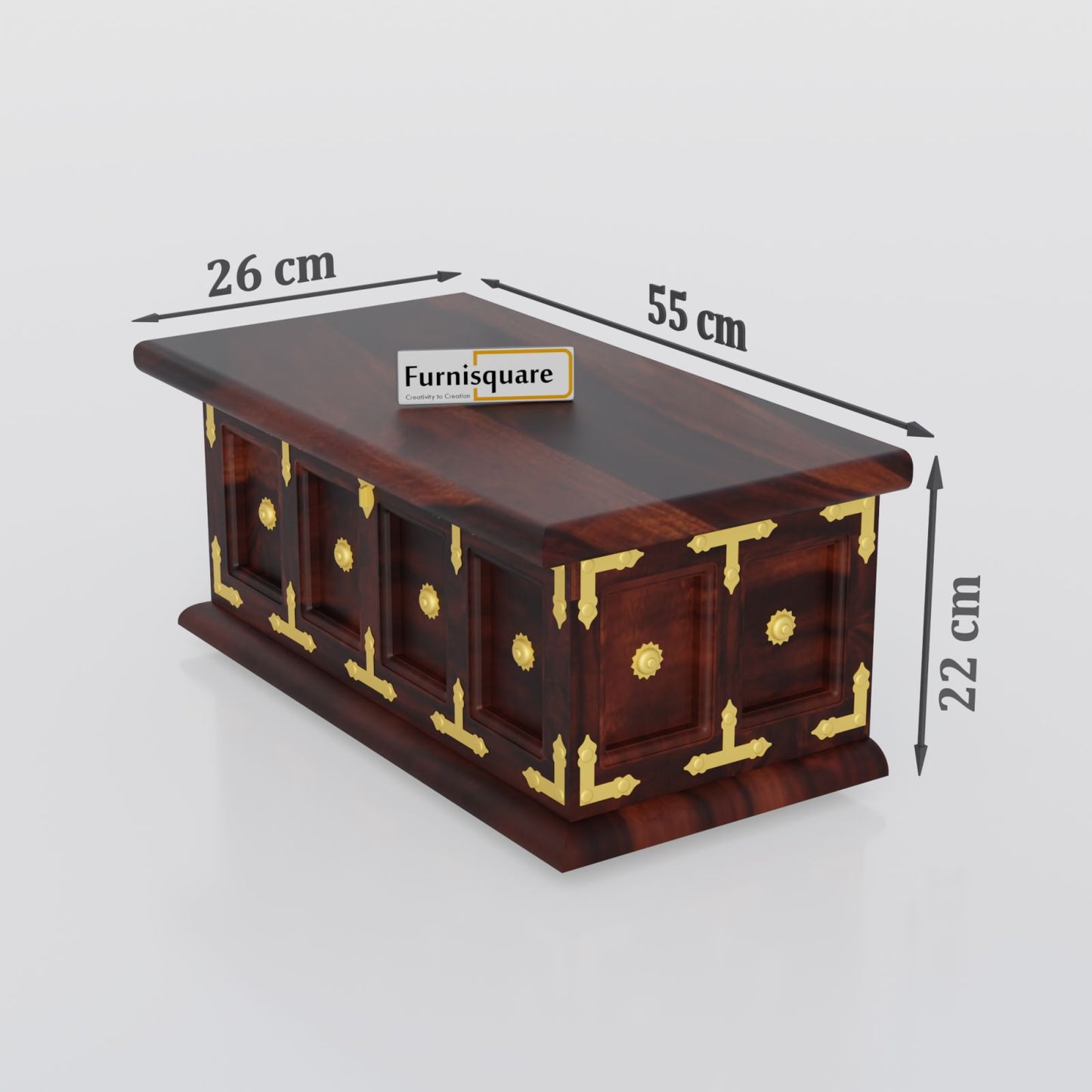 Solid Wood Bangle Box for Women Accessories