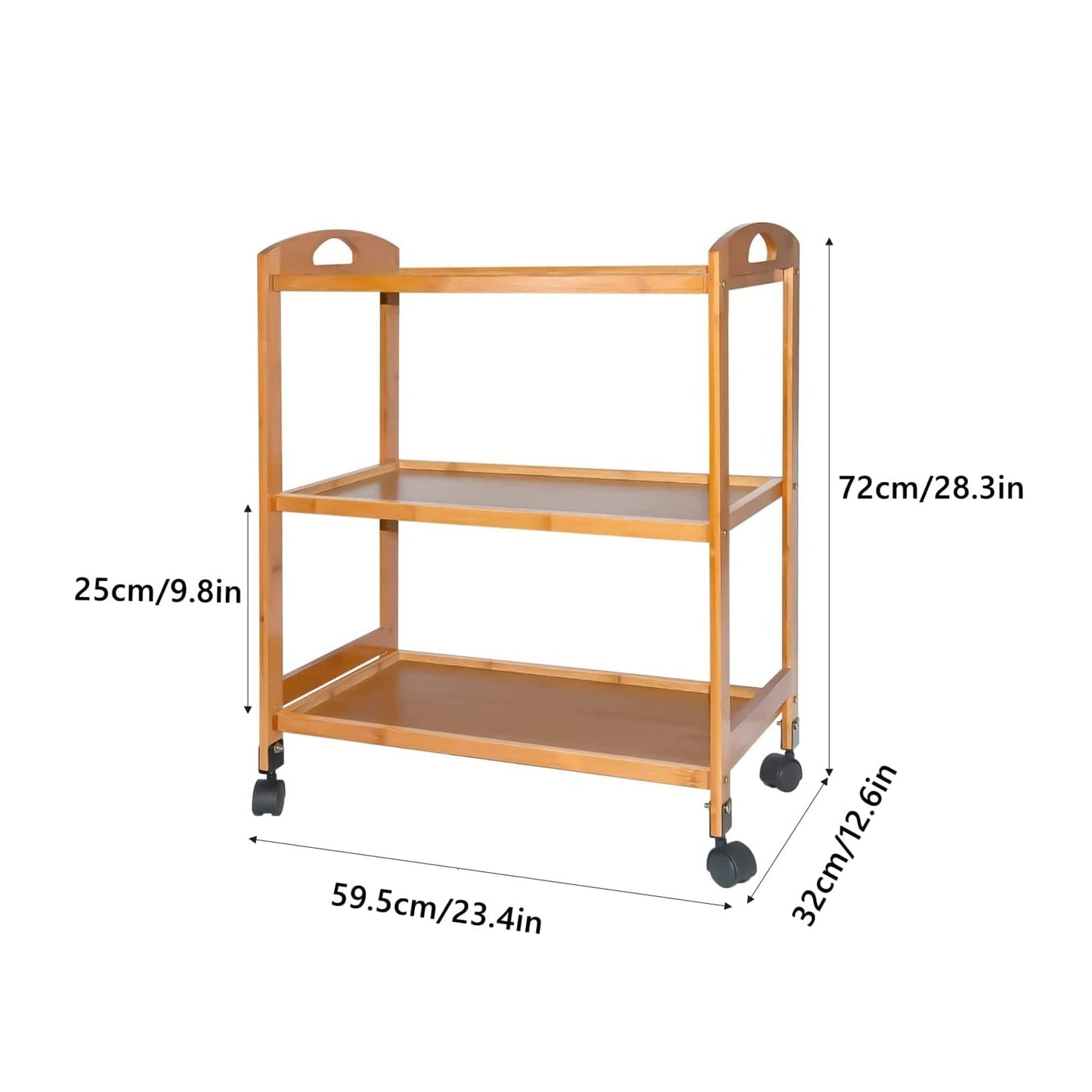 Solid Wood Bar Trolley for Bar Furniture