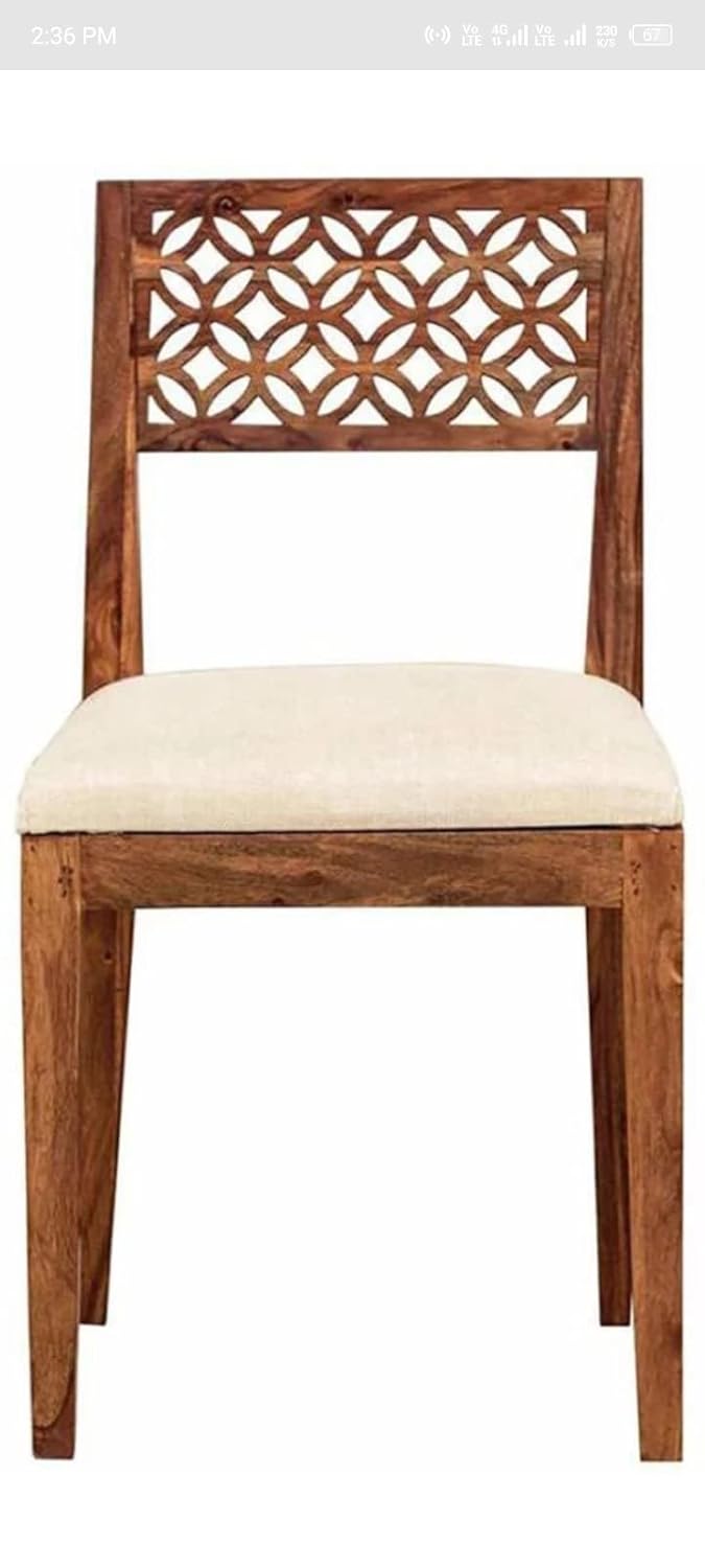 Solid Wood Study Table with Drawers Storage in Natural Finish