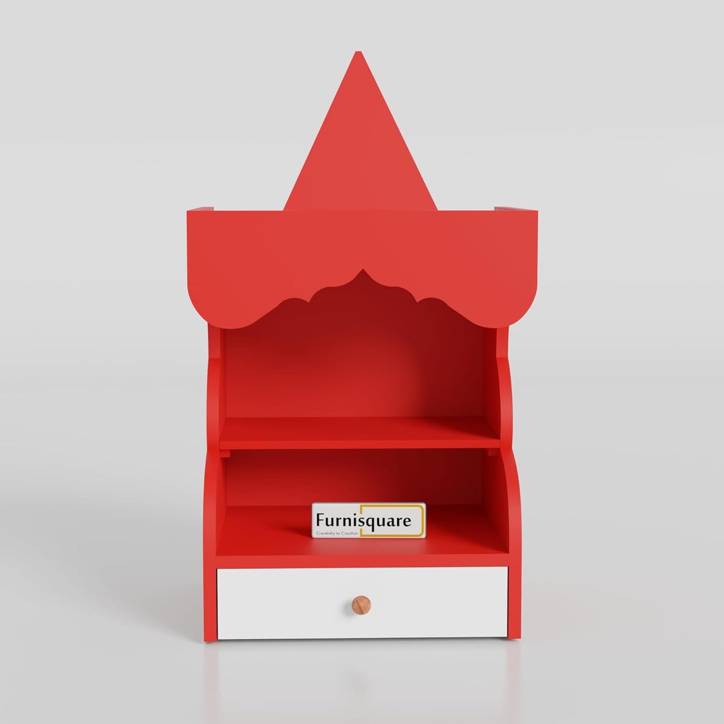 Wooden Pooja Mandir with Drawer Storage for Home