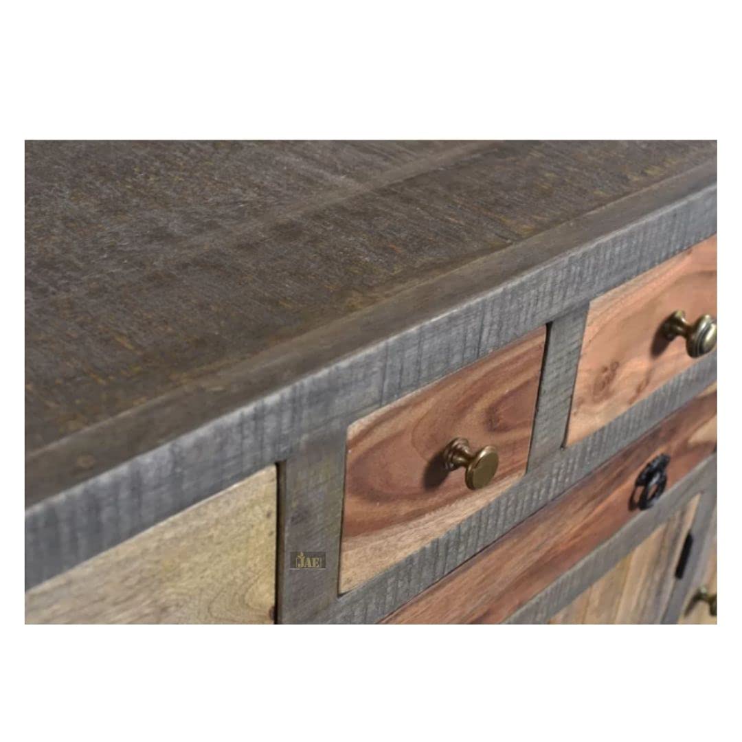 Solid Wood Sideboard Cabinet for Living Room