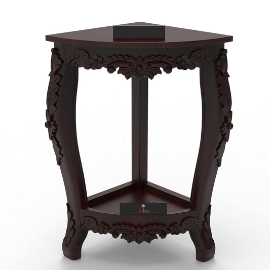 Wooden Traditional End Table for Living Room