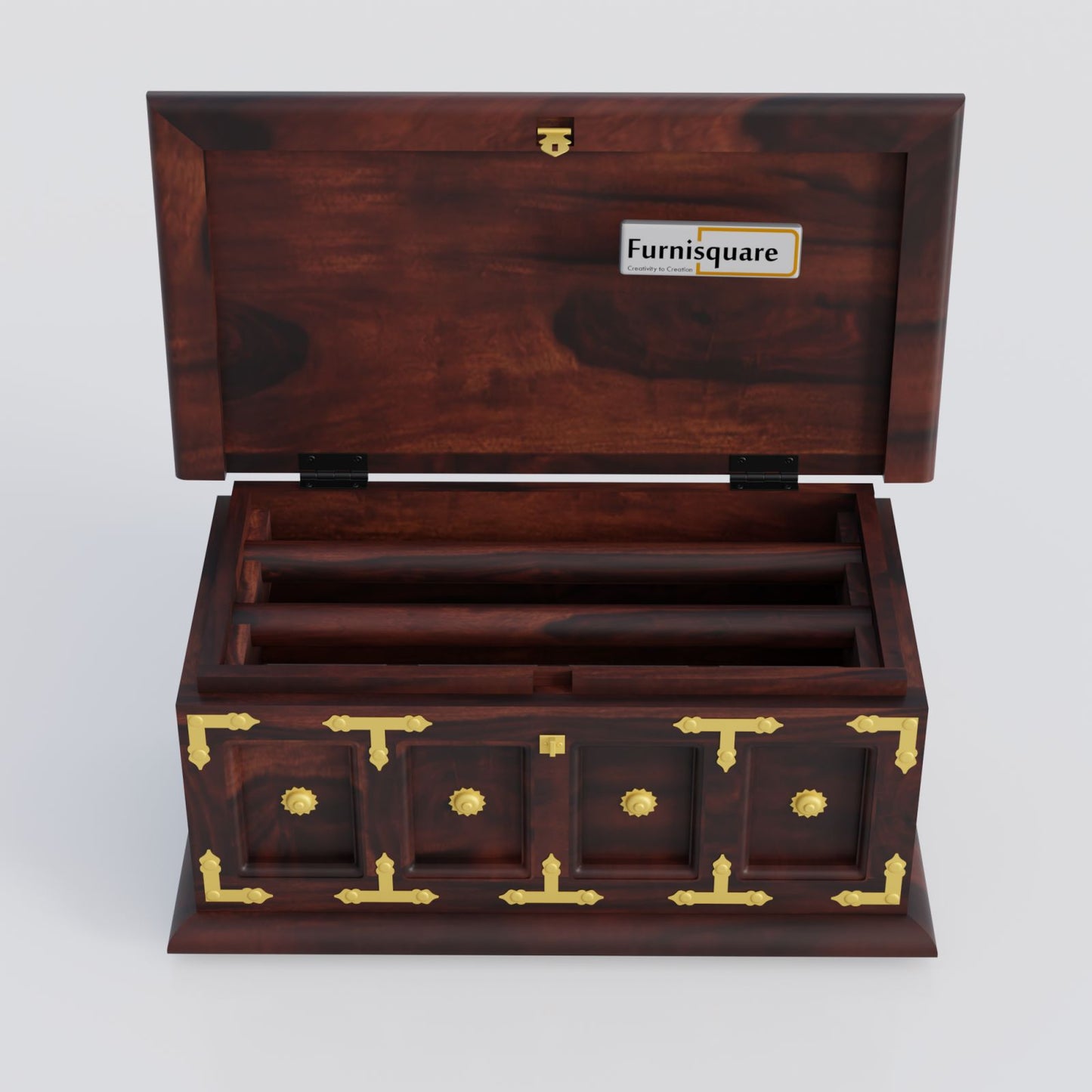 Solid Wood Bangle Box for Women Accessories