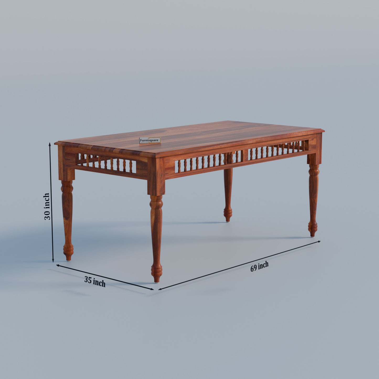 Solid Wood Dining Table 8 Seater for Dining Space