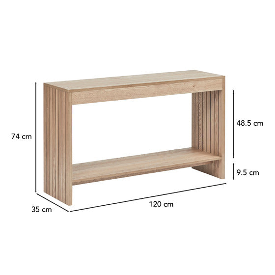 Wooden Console Table for Living Room
