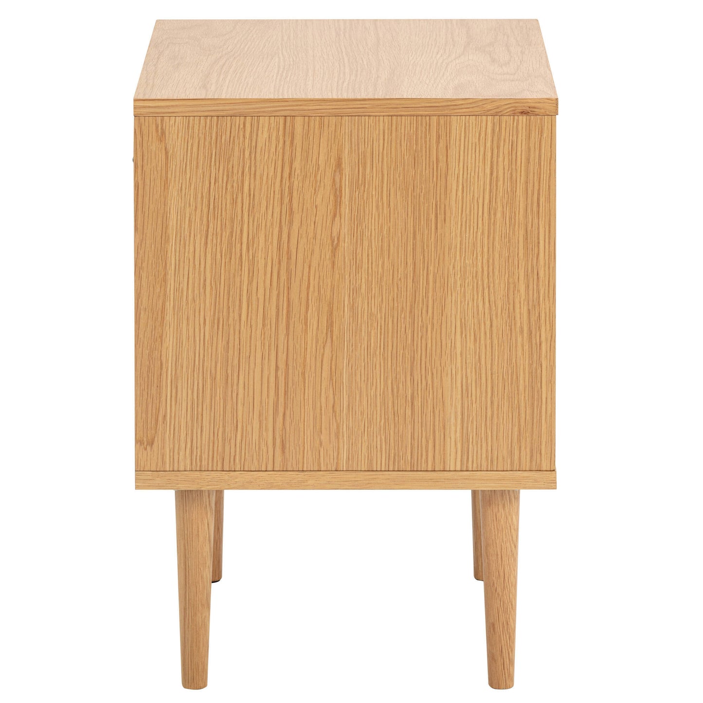 Wooden Bedside Table with Drawer for Bedroom