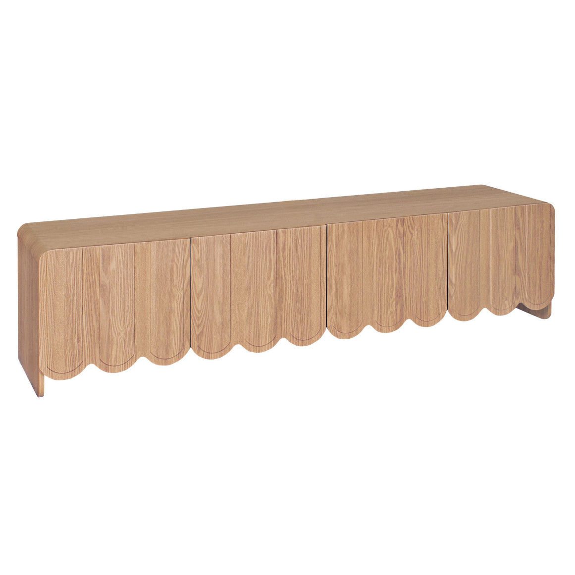 Wooden Entertainment Unit for Living Room