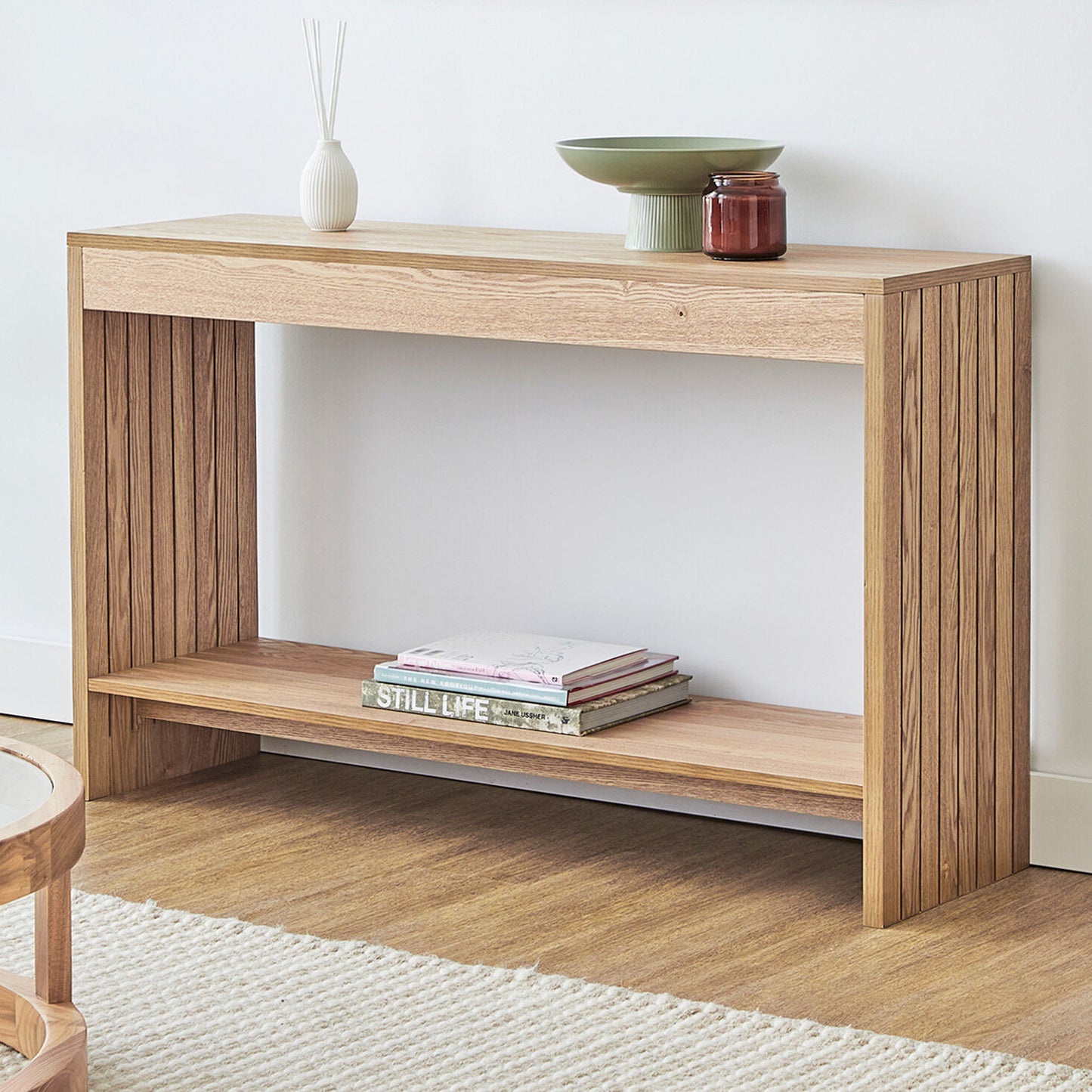 Wooden Console Table for Living Room