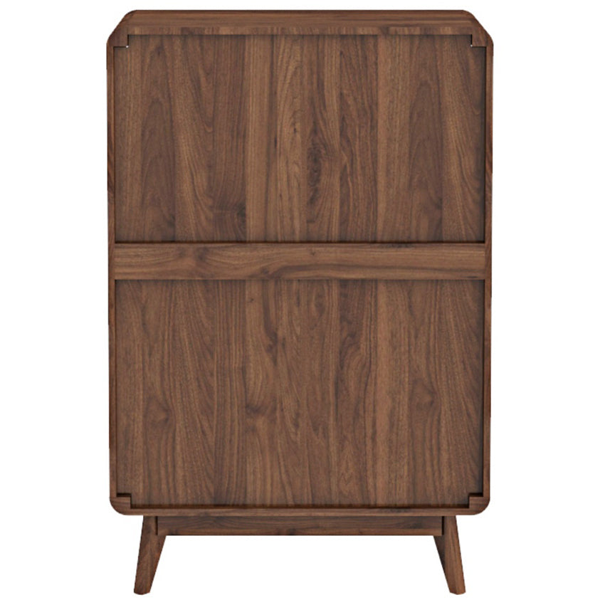 Wooden Chest of Drawer for Living Storage in Natural Finish