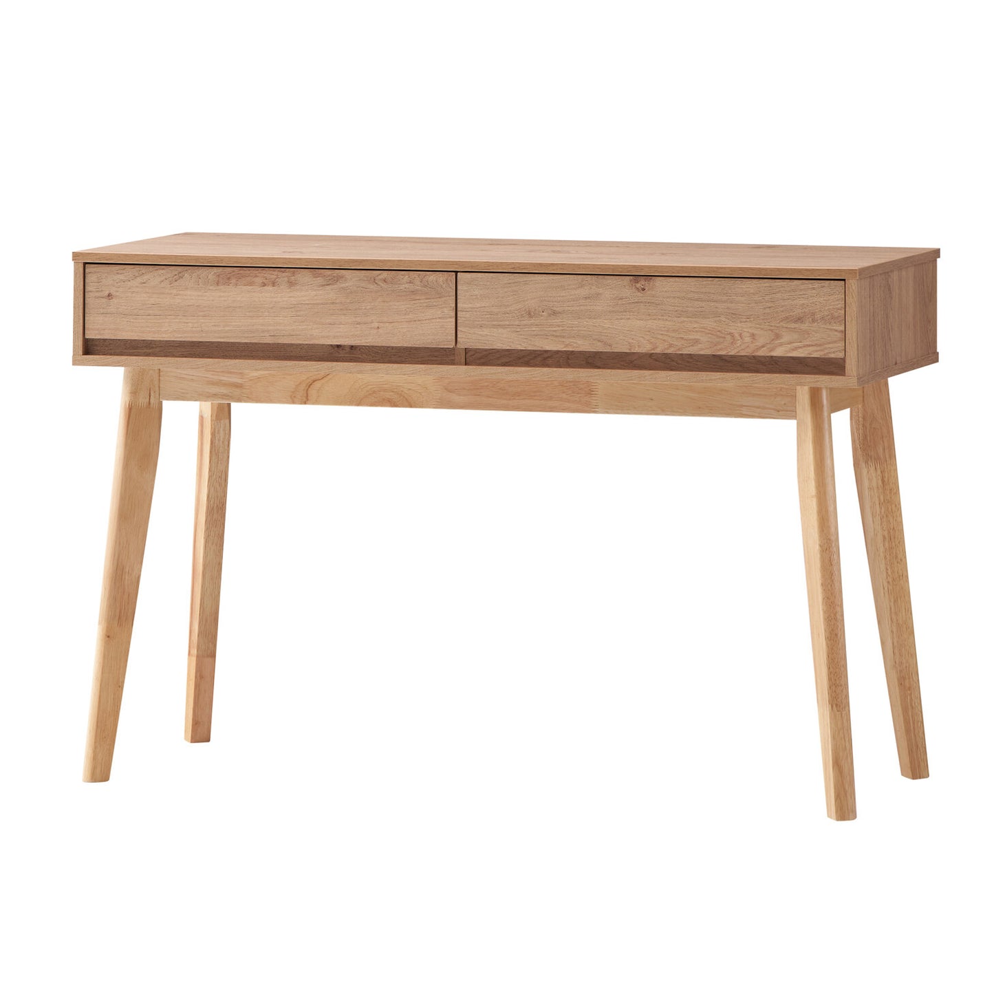 Wooden Console Table with 2 Drawer for Living Room