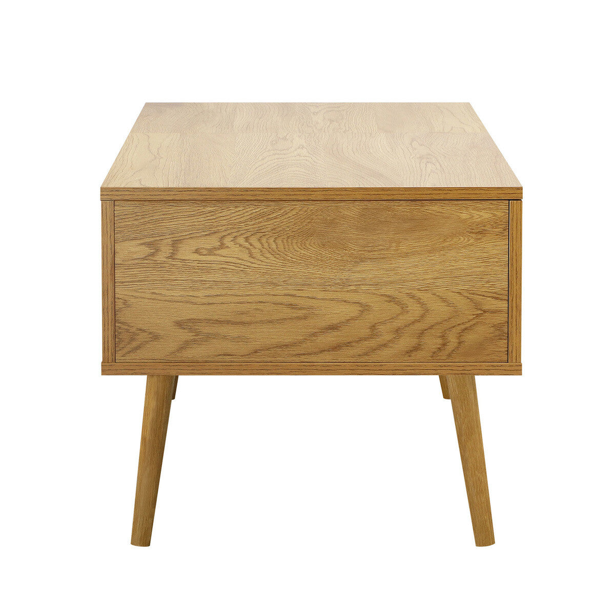 Wooden Lift-Top Coffee Table with Storage