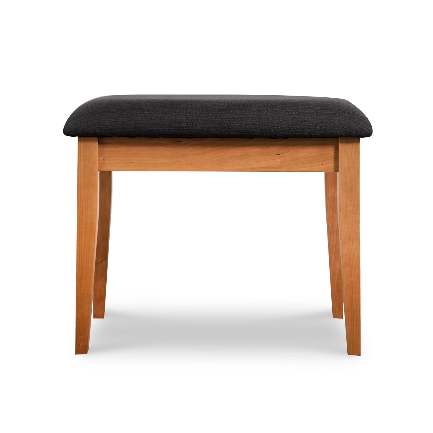Wooden Upholstered Vanity Stool