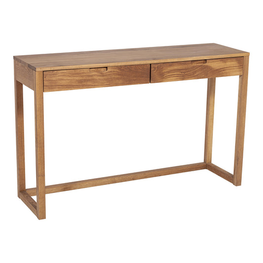 Solid Wood Console Table with 2 Drawers for Living Room