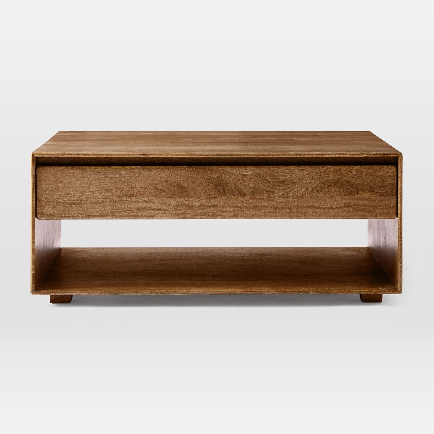 Solid Wood Center Table with Drawer for Living Room