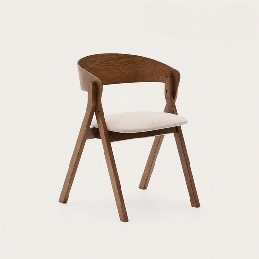 Wooden Dining Chair with Upholstery Seat