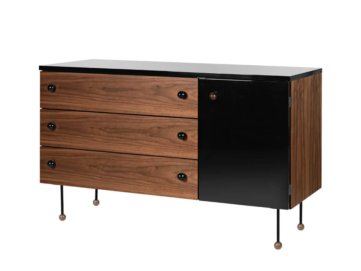 Wooden Sideboard Cabinet with Drawers Storage for Living Room