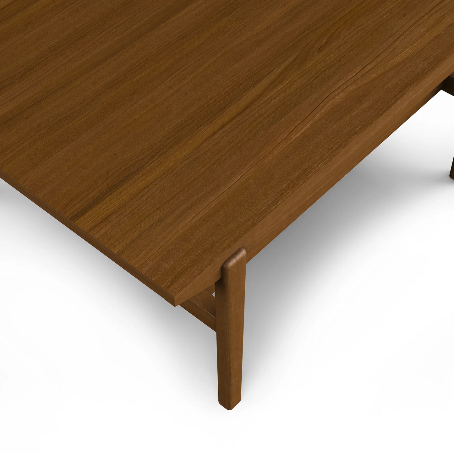 Wooden Square Center Table for Living Room