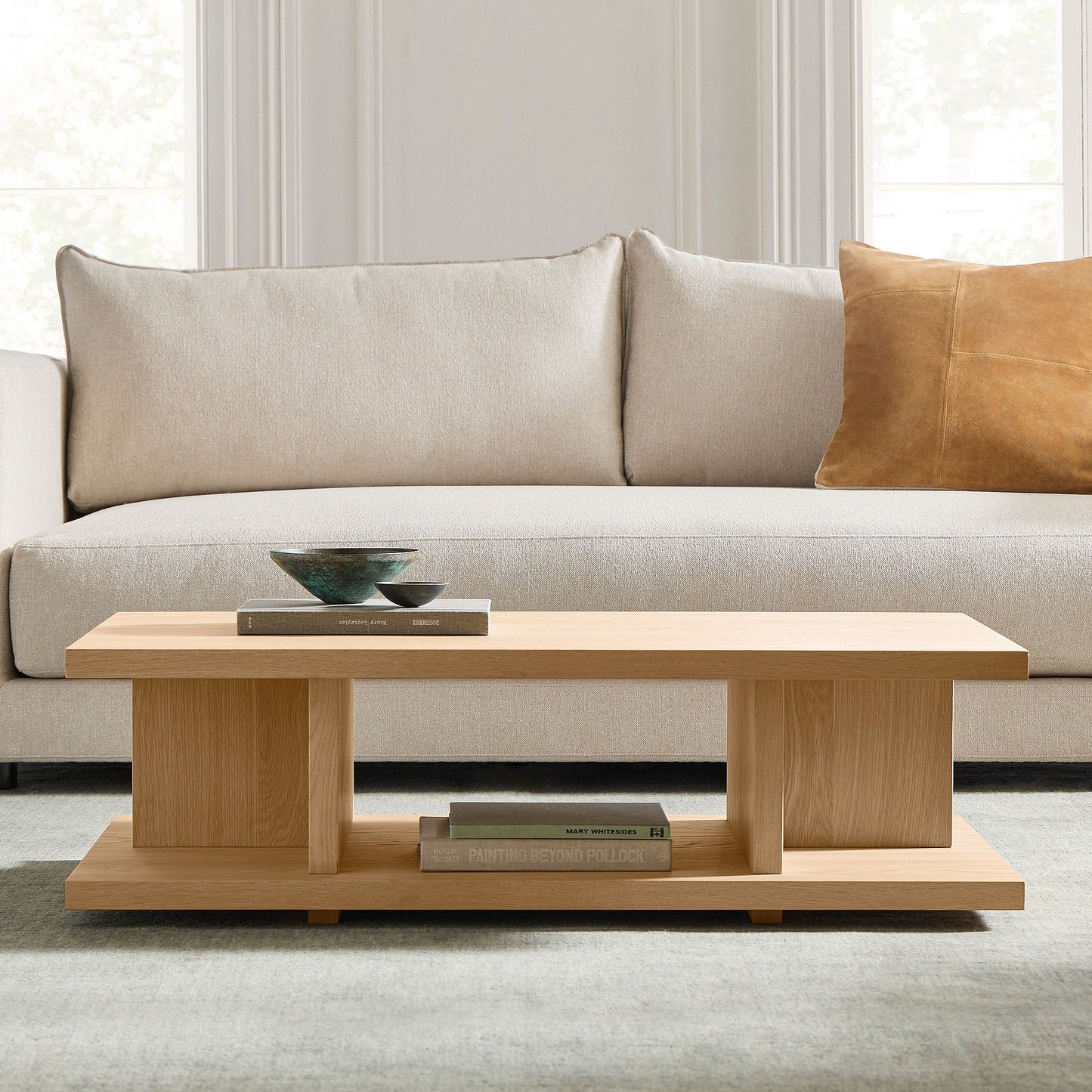 Solid Wood Center Table for Living Room