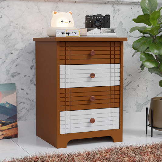 Modern MDF Wood Bedside Tables: Smart Design Meets Everyday Functionality