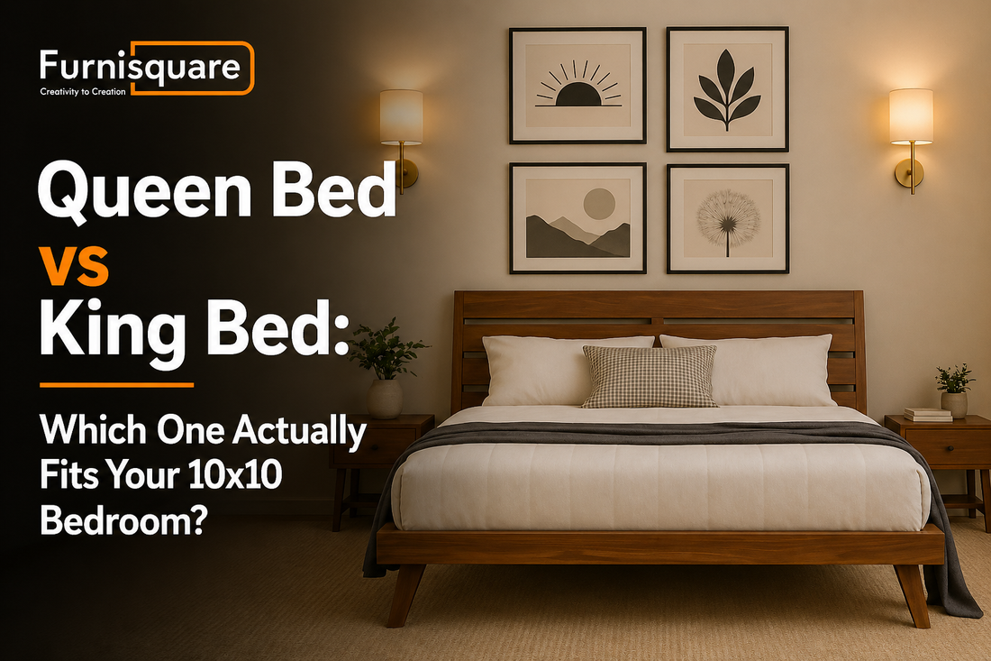 Queen Bed vs King Bed: Which One Actually Fits Your 10x10 Bedroom?