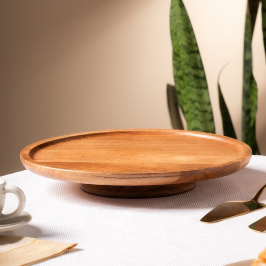 Wooden Food Display Stand for Parties, Home Decor & Dining Table Setup