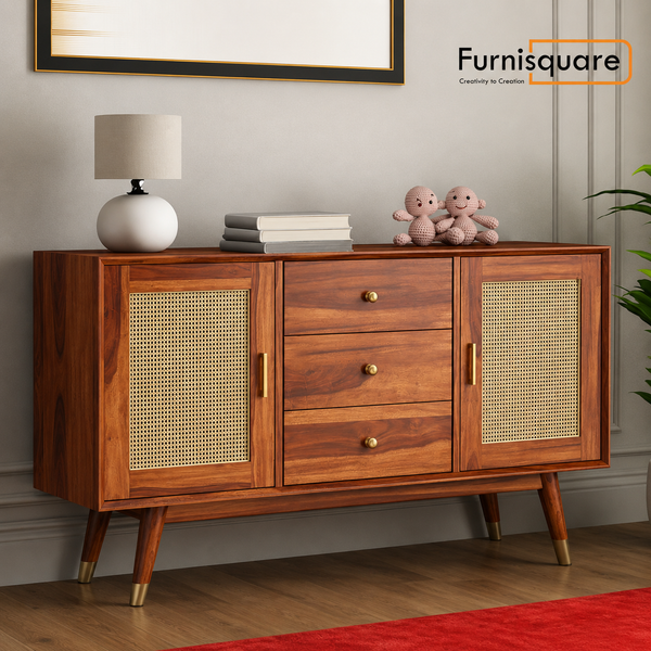 Wooden Sideboard Cabinet for Living Room