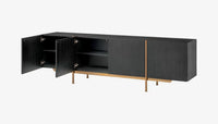 Wooden Sideboard Cabinet with Storage for Living Room