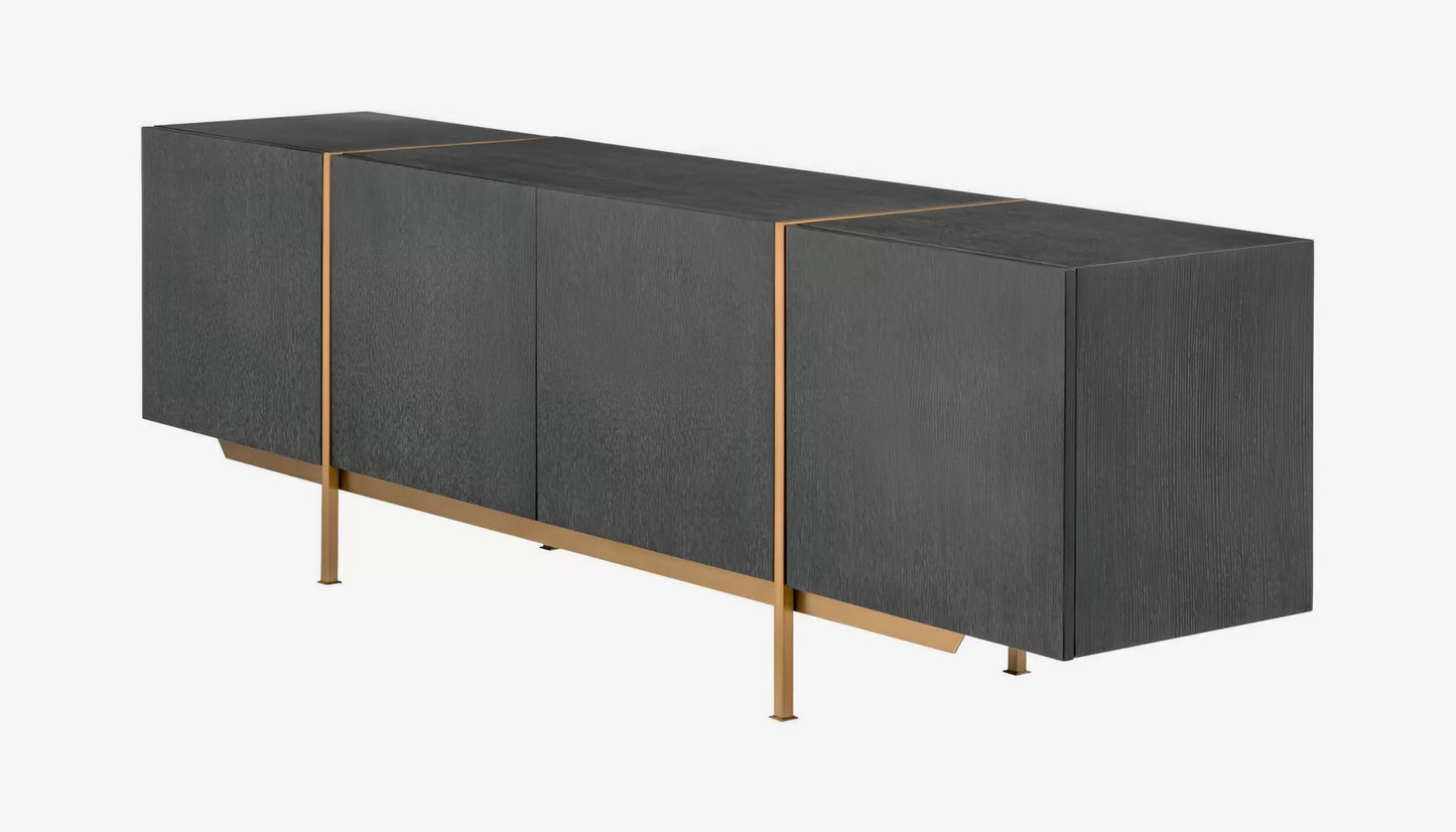 Wooden Sideboard Cabinet with Storage for Living Room