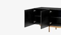 Wooden Sideboard Cabinet with Storage for Living Room