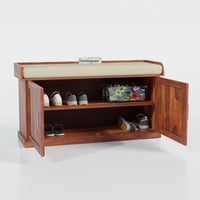 Wooden Shoe Rack for Living Storage