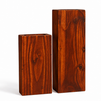 Wooden Decorative Vase Set for Home Décor