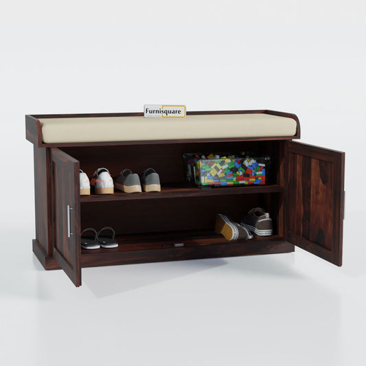 Wooden Shoe Rack for Living Storage