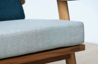 Wooden Sofa Set 5-Seater for Living Room