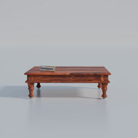 Wooden Handcrafted Puja Chowki for Idols & Rituals