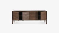 Solid Wood Sideboard Cabinet with Drawers for Living Room