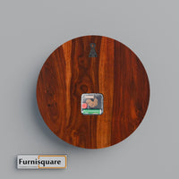 Wooden Round Wall Clock