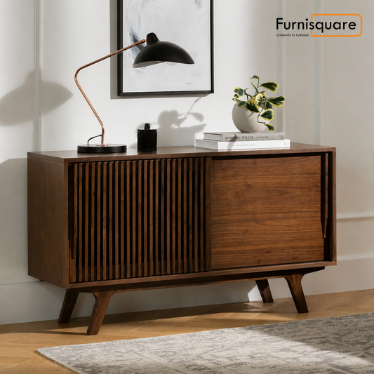 Wooden Sideboard Cabinet with Storage for Living Room
