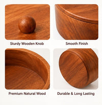 Solid Wood Roti Box for Kitchen Accessories