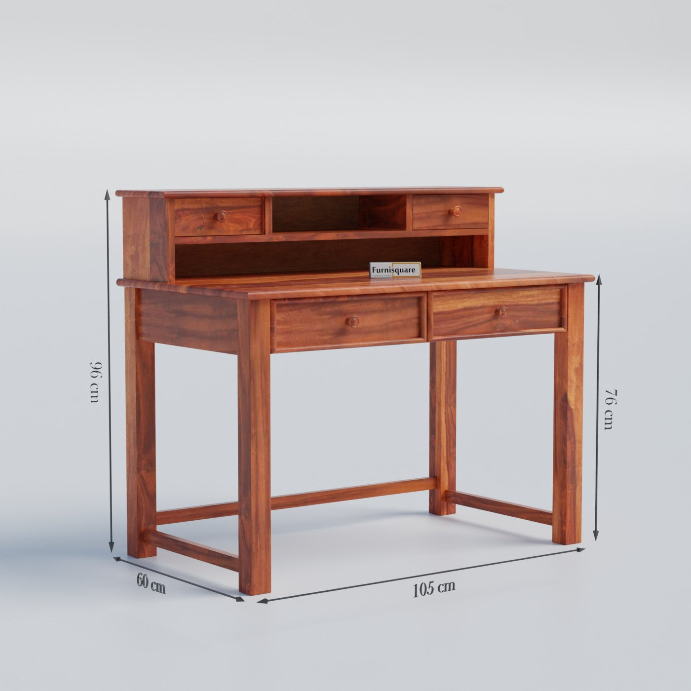Wooden Study Table with Drawer Storage for Study Room