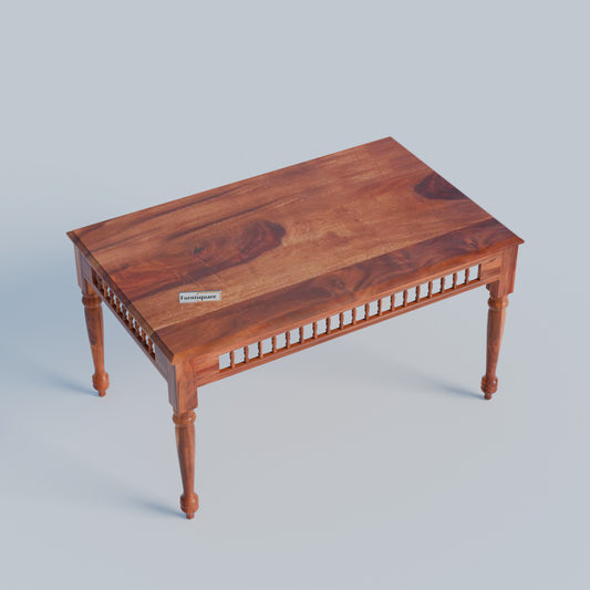 Solid Wood Dining Table 6 Seater with Cushioned Bench